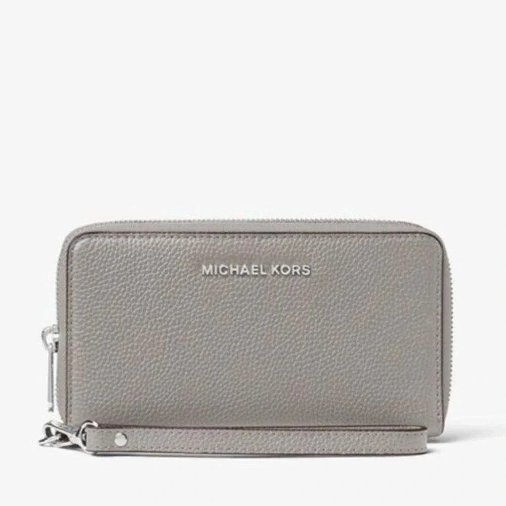 Michael-kors Women's Grey Wallet-purses